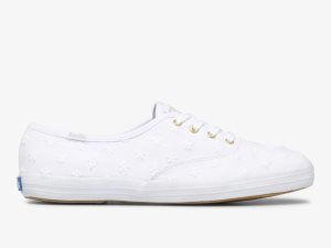 Keds Champion Daisy Eyelet Vita | 3572IJKYH