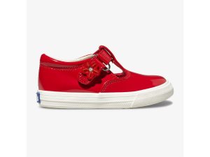 Keds Daphne Lack Sneaker Röda | 4281MVSTU