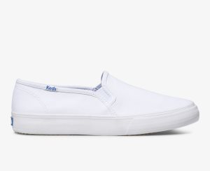 Keds Double Decker Canvas Vita | 4517EKHUJ