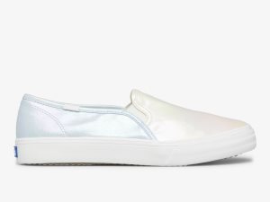 Keds Double Decker Iridescent Grädde Olika Färger | 8750ZIRYK