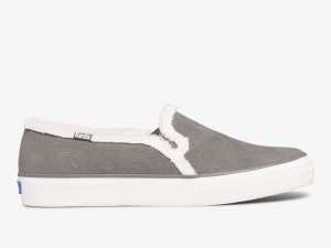 Keds Double Decker Mocka Faux Shearling Olika Färger | 6803HMZOT