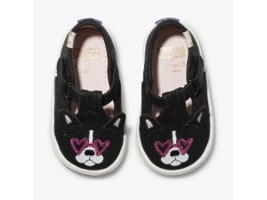 Keds Kate Spade New York Champion T-strap Francois Svarta | 2670NUXDO