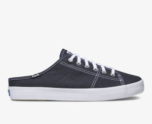 Keds Kickstart Mule Canvas Marinblå | 8563UCTPQ