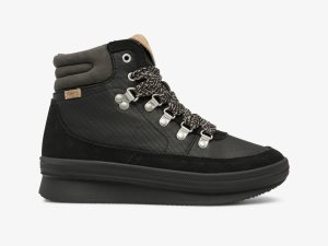 Keds Midland Boot Mocka & Splash Twill W/ Thinsulate Svarta | 1670CFQKE