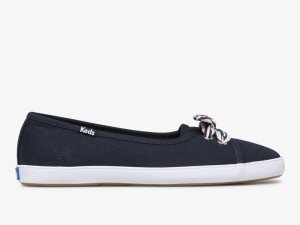 Keds Seaside Canvas Marinblå Olika Färger | 4156ETLKV