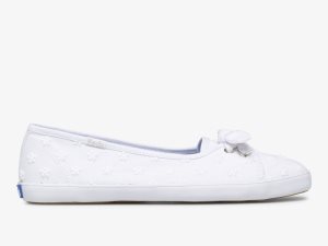 Keds Seaside Daisy Eyelet Vita | 2489ELPOJ