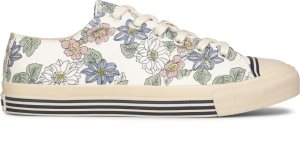 Keds Super Recycled Canvas Floral Print Grädde | 8503SLHXD