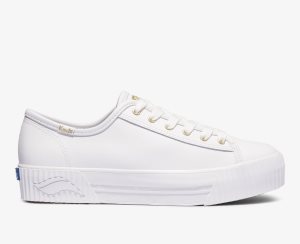 Keds Triple Kick Amp Läder Vita | 2530GZXRE