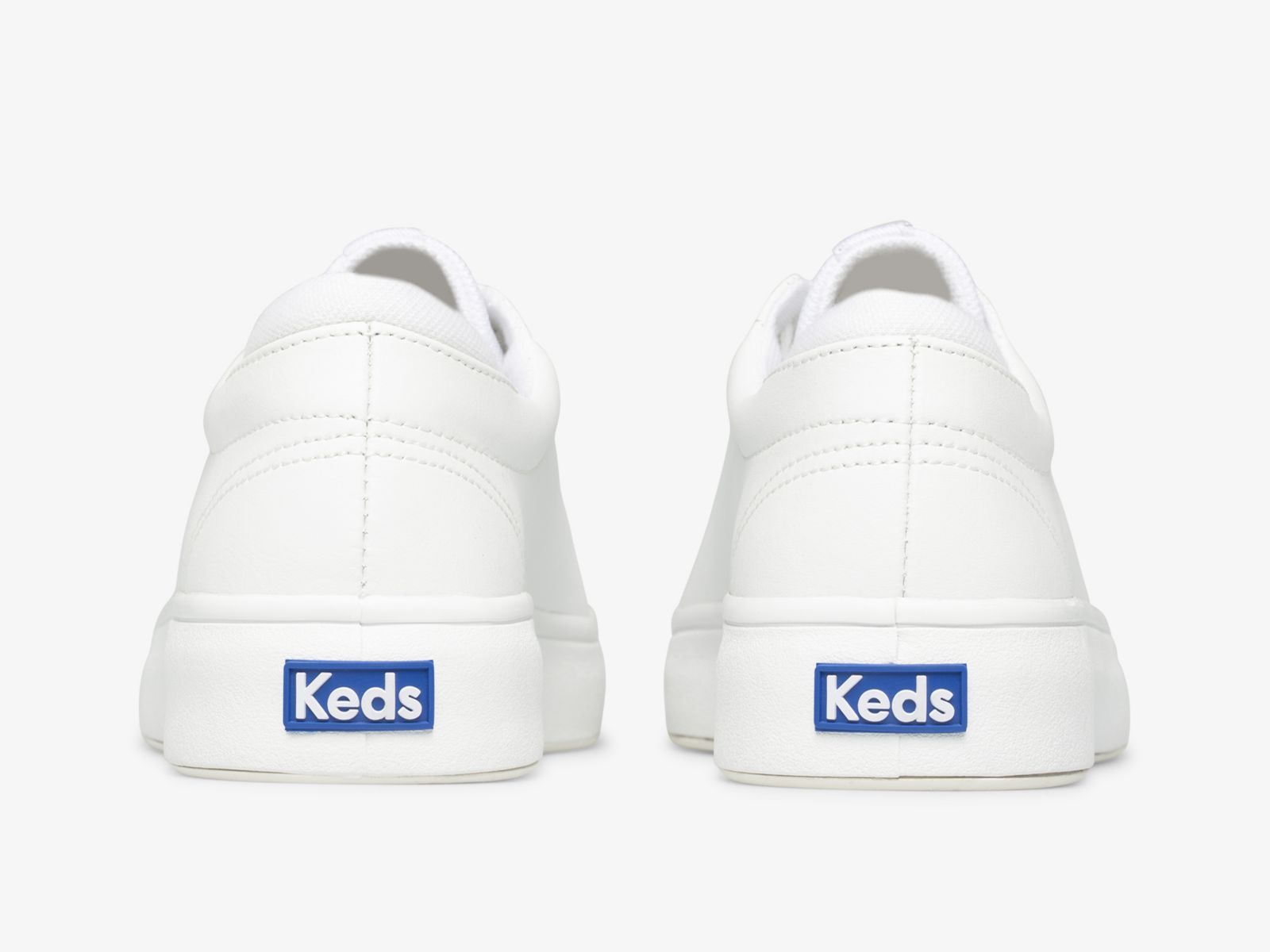 Keds Alley Läder Vita | 7839PUWNB