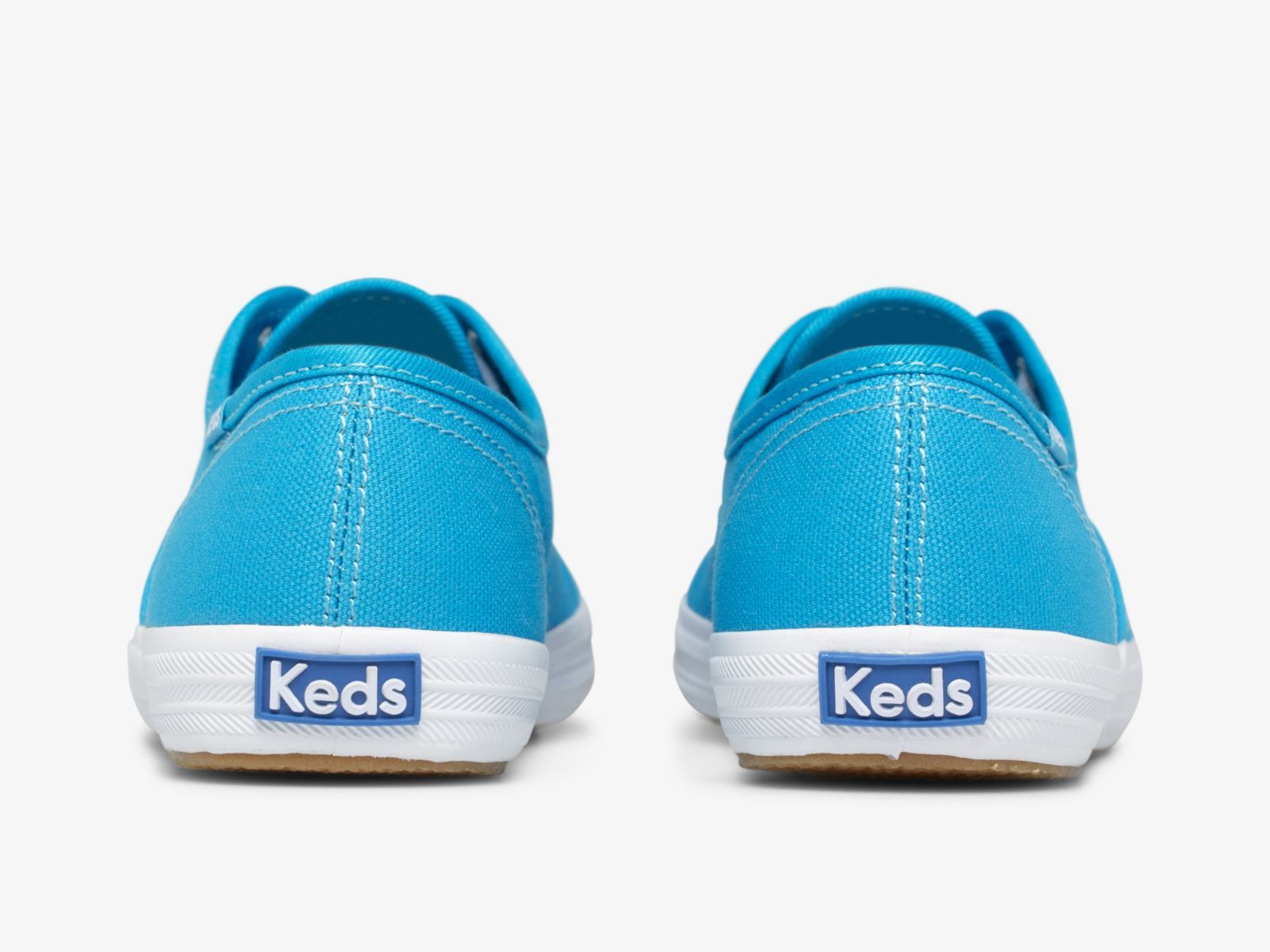 Keds Champion Canvas Neon Washable Blå | 9185FXOPM