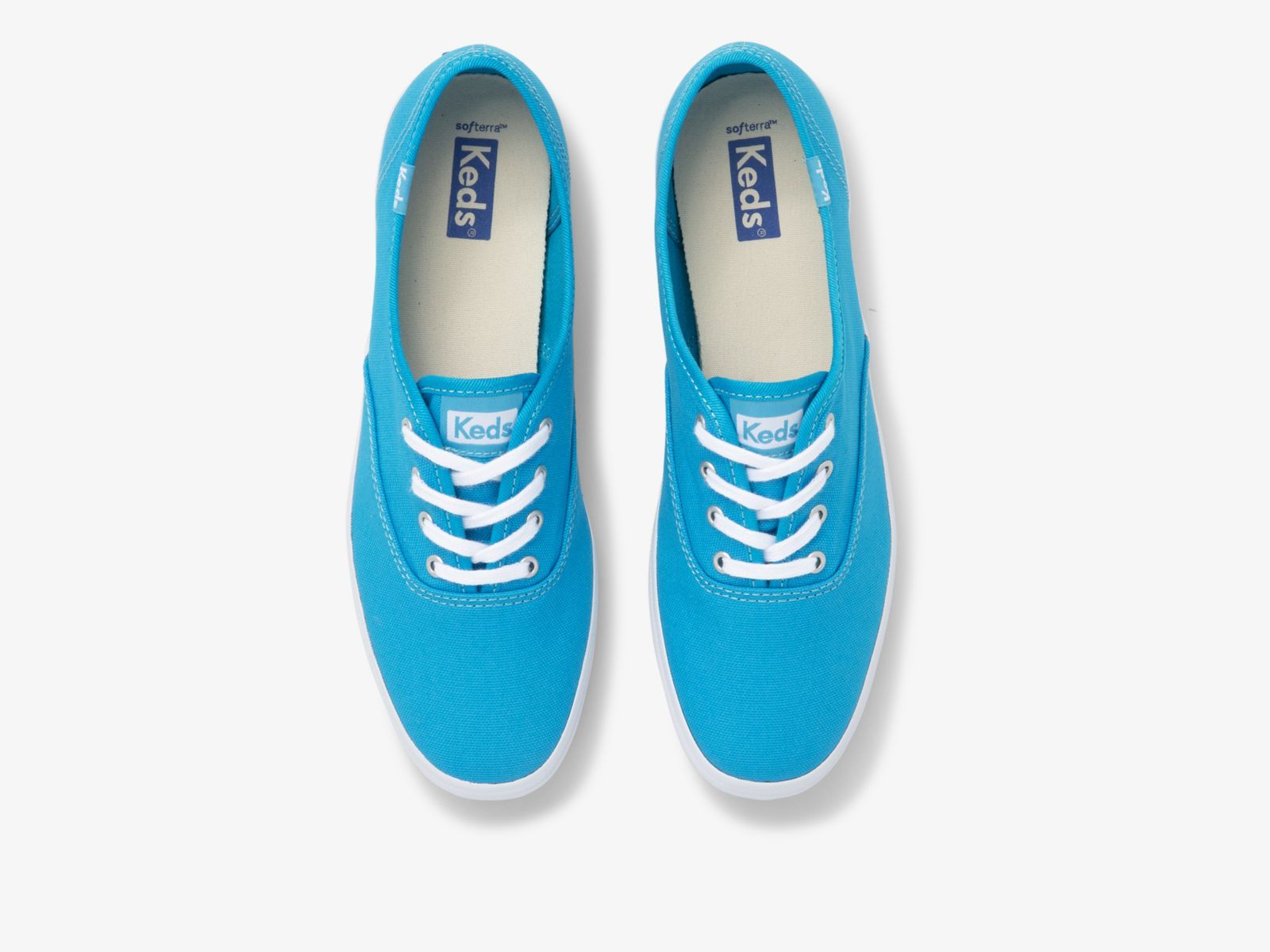 Keds Champion Canvas Neon Washable Blå | 9185FXOPM