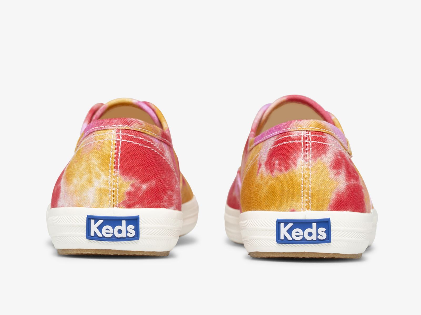 Keds Champion Canvas Tie Dye Rosa Orange | 6542DXYVA