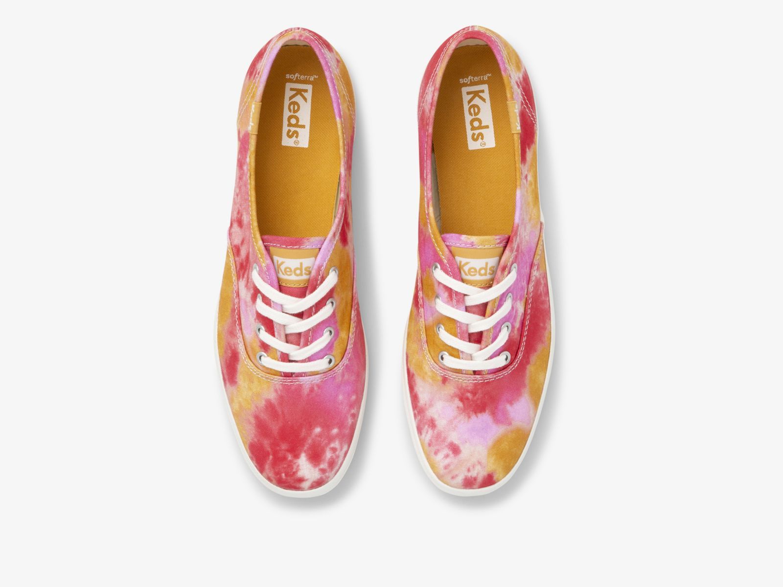 Keds Champion Canvas Tie Dye Rosa Orange | 6542DXYVA