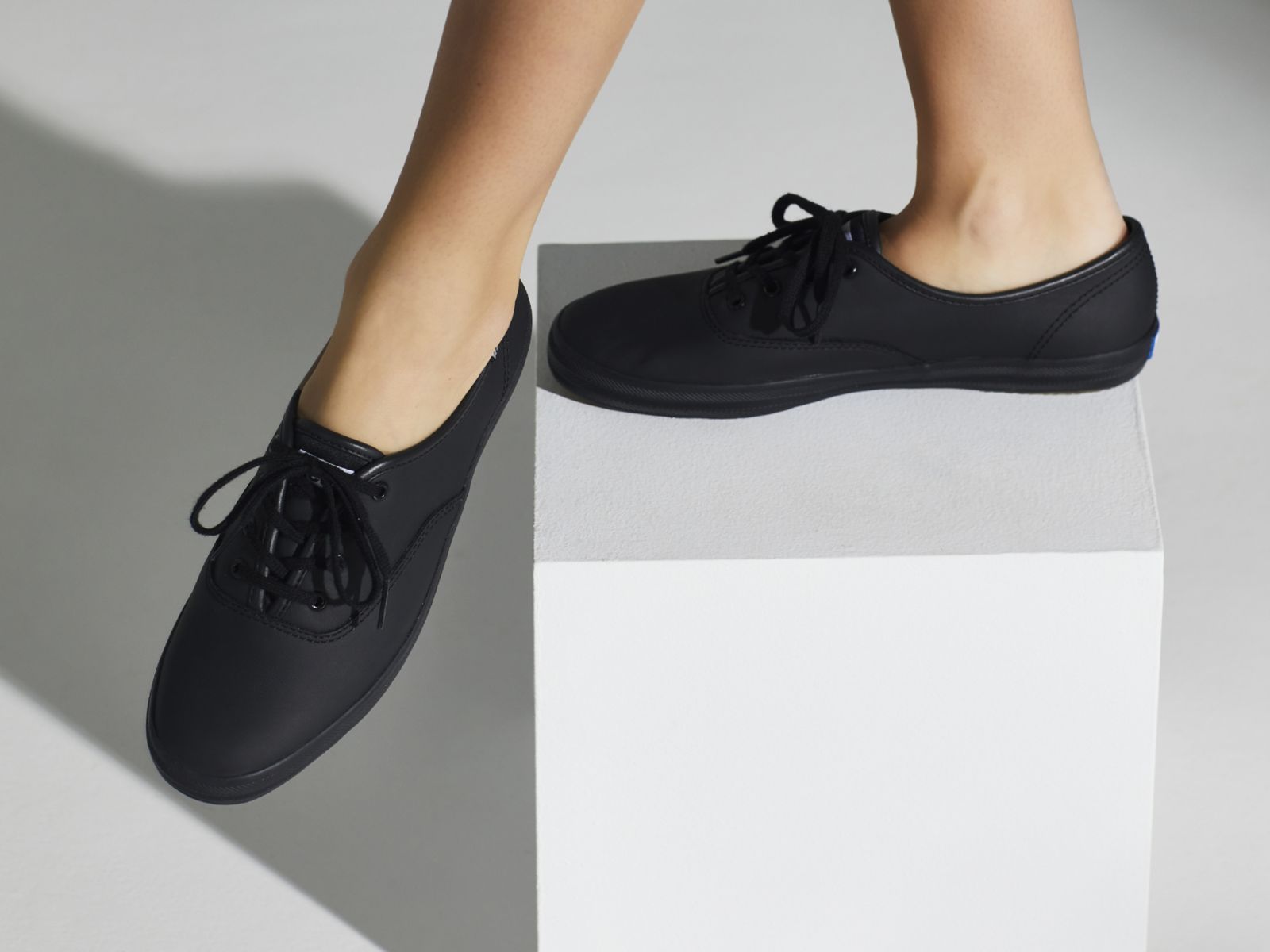 Keds Champion Original Läder Svarta | 5398BOXRV