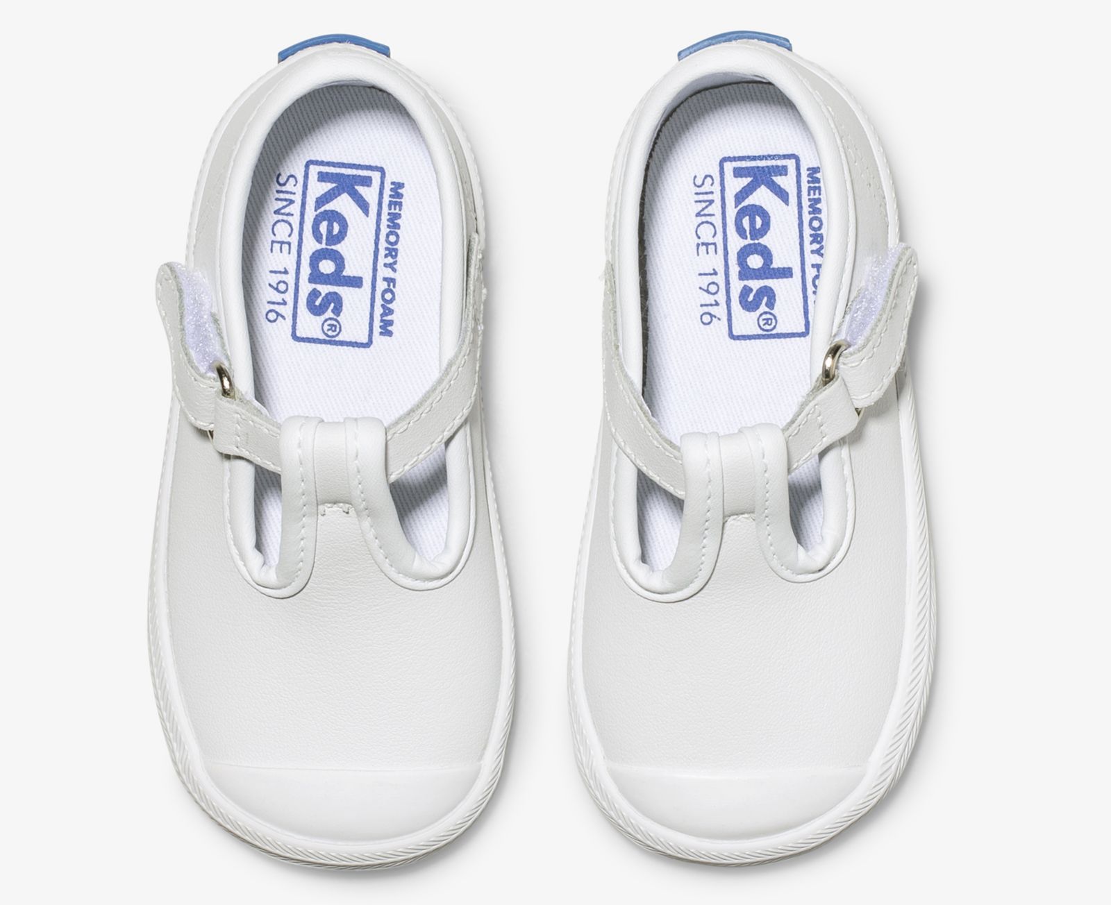 Keds Champion Tå Cap T-strap Vita | 6103PAUTZ