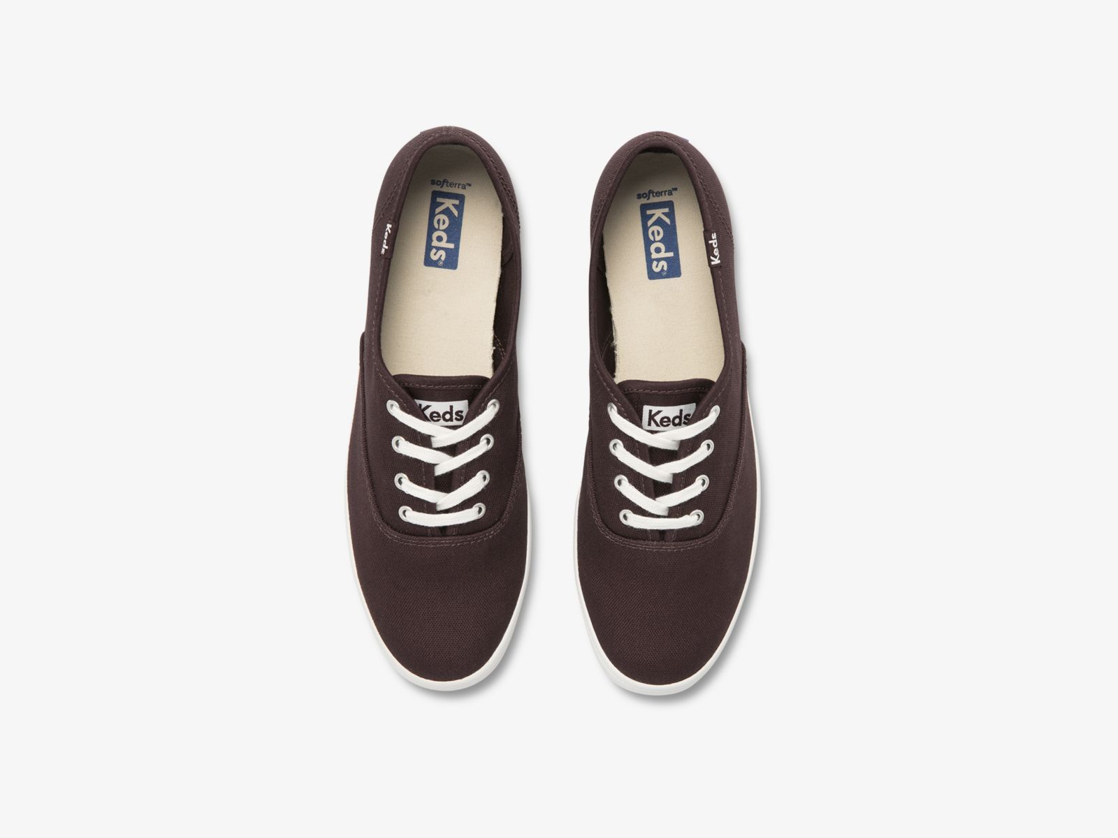 Keds Champion Washable Feat Organic Canvas Vinröda | 1587RSUPE