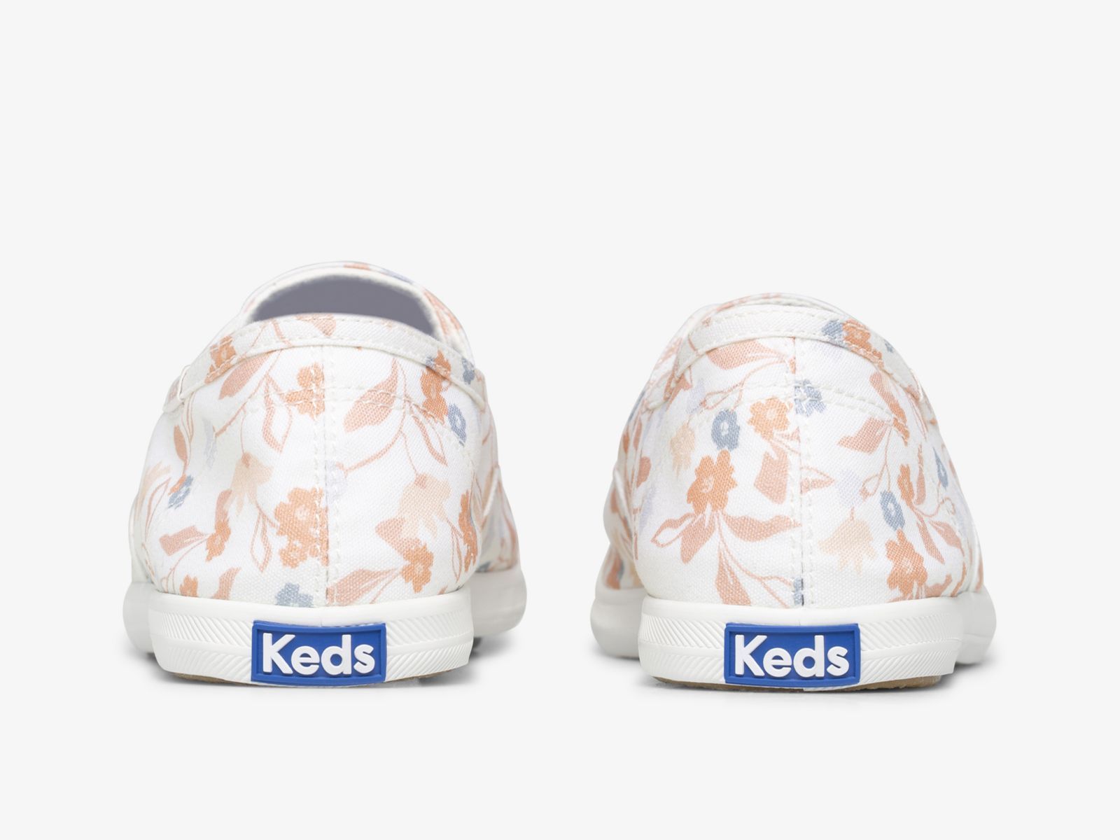 Keds Chillax Femme Floral Twill Vita Olika Färger | 6325OHWCB