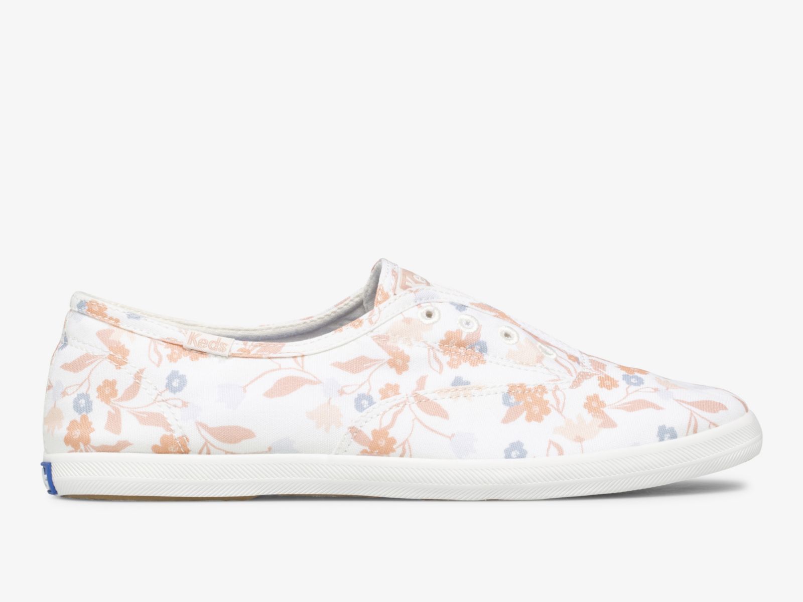 Keds Chillax Femme Floral Twill Vita Olika Färger | 6325OHWCB