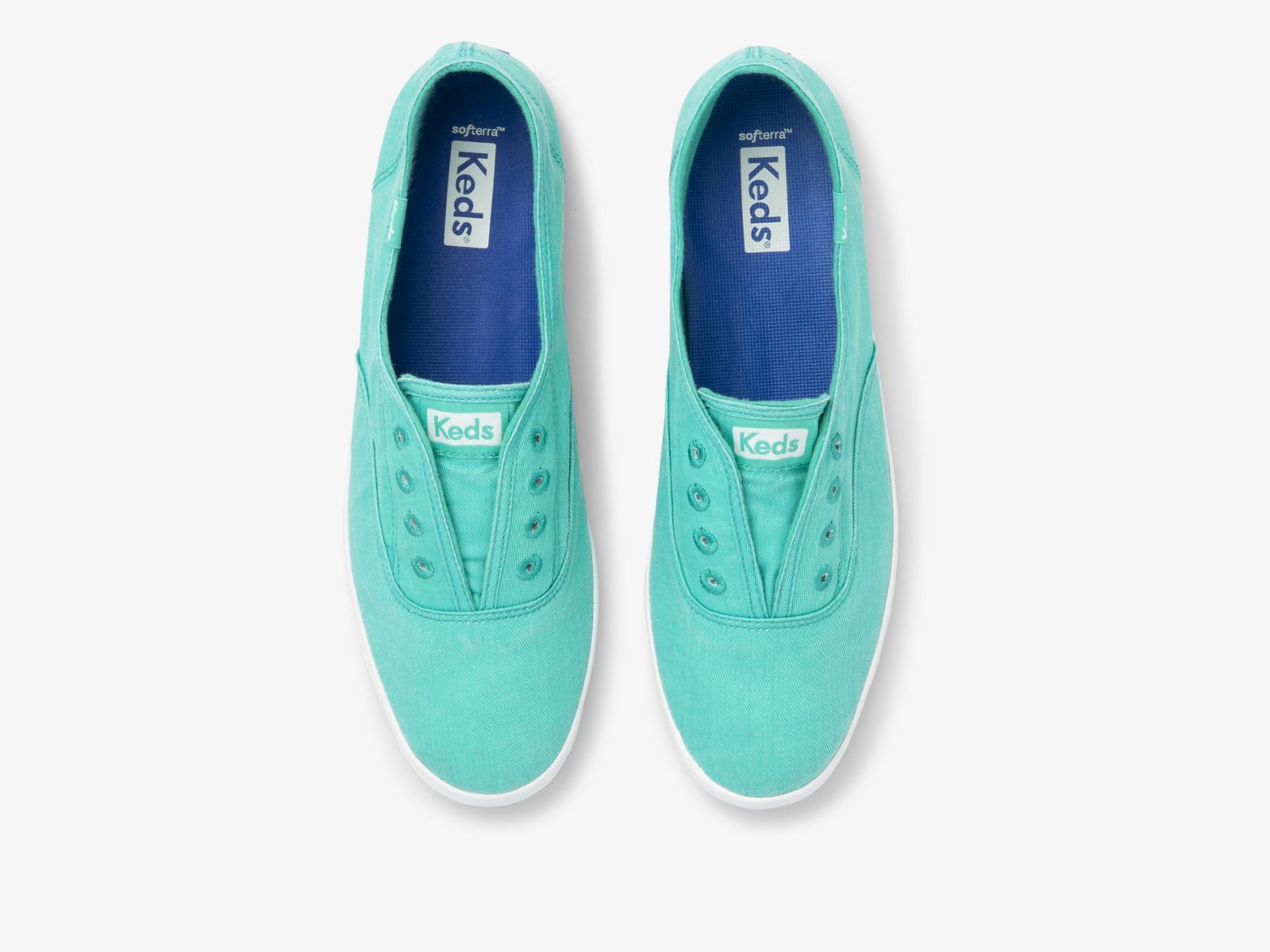 Keds Chillax Neon Twill Washable Turkos | 7942GLIZF