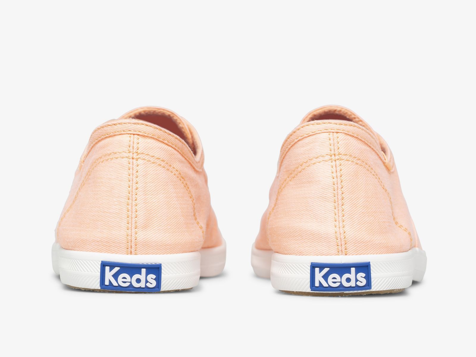 Keds Chillax Twill Washable Korall | 0289NUBQG