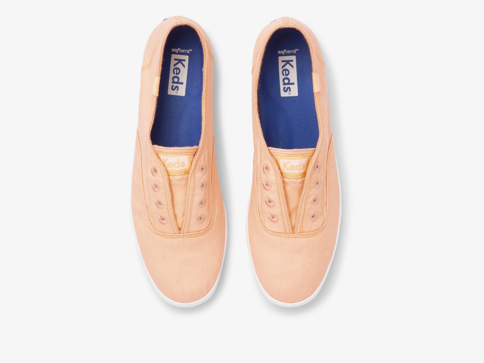 Keds Chillax Twill Washable Korall | 0289NUBQG