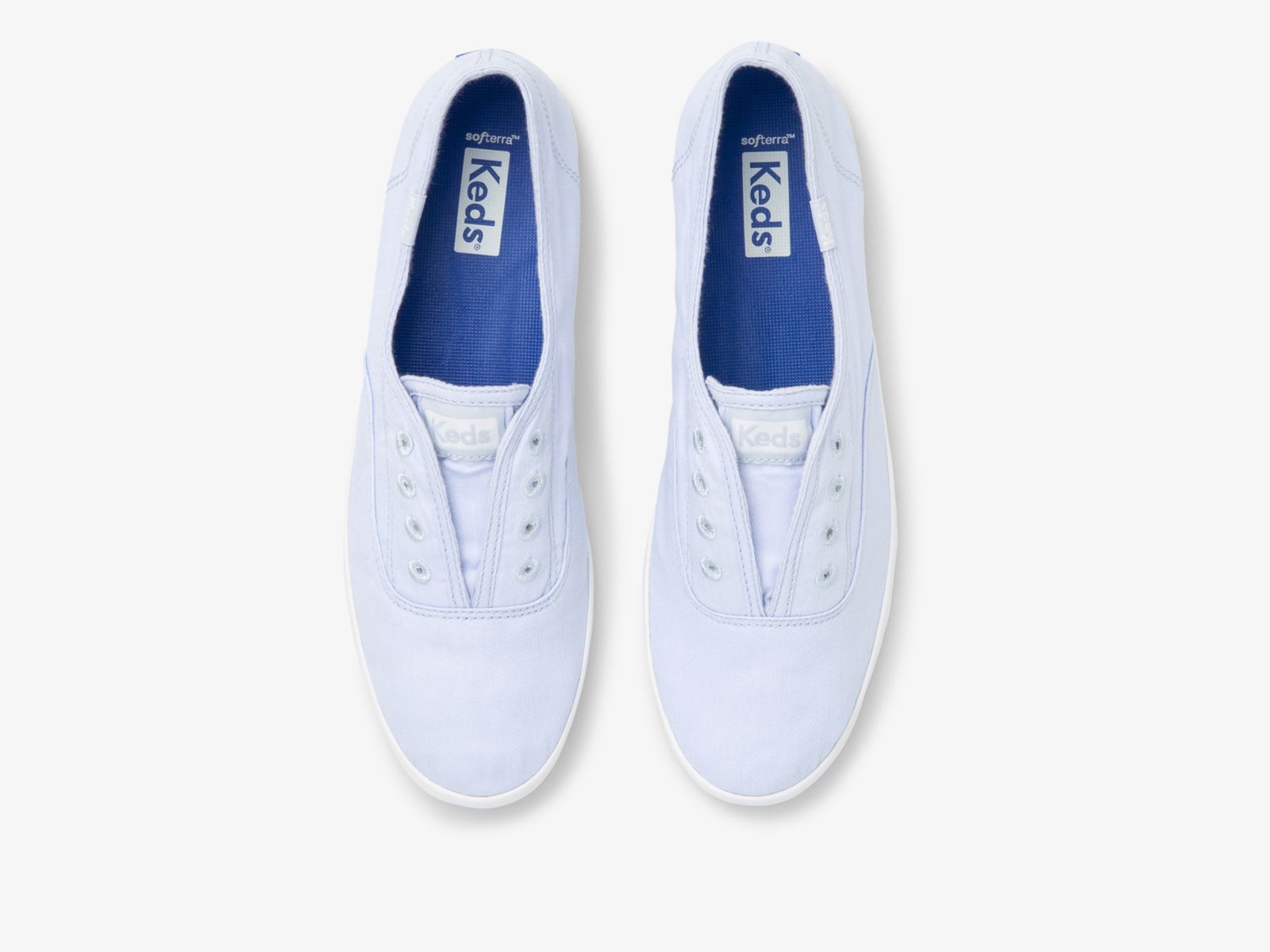 Keds Chillax Twill Washable Ljusblå | 7869PYIHM