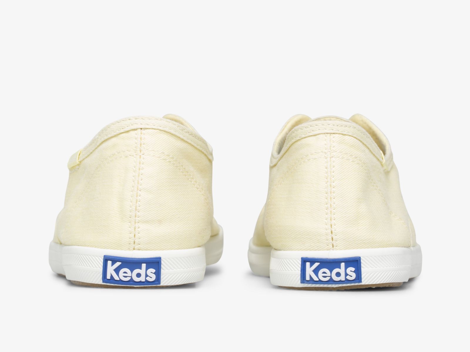 Keds Chillax Twill Washable Ljusgula | 2846WSJAV