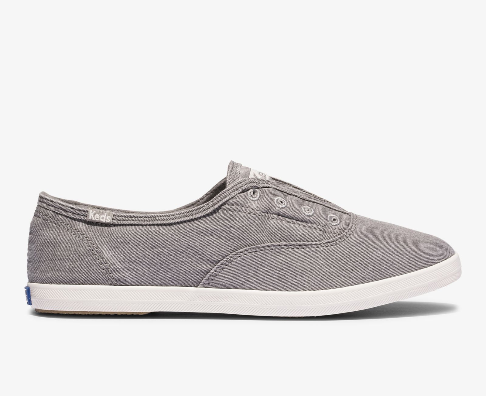 Keds Chillax Washable Feat Organic Bomull Grå | 1734NOHKX