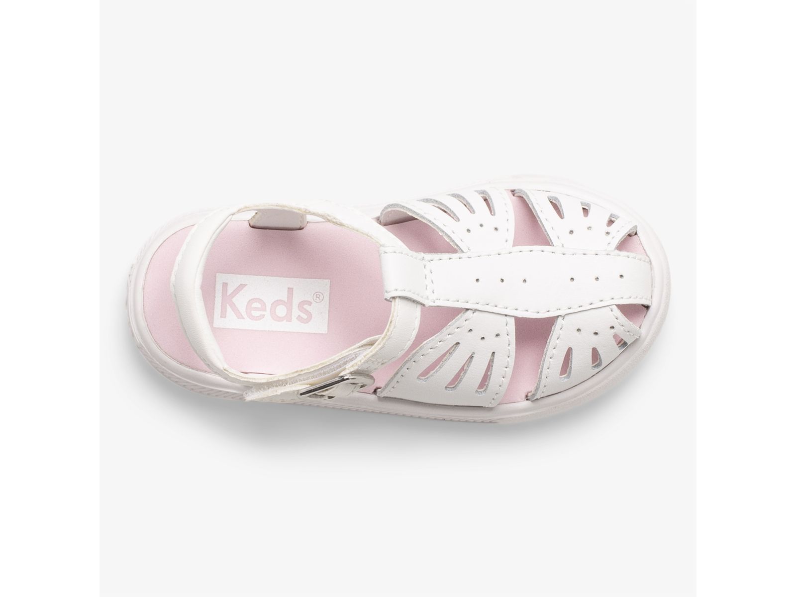 Keds Daphne Butterfly Läder Vita | 2847XHTYC