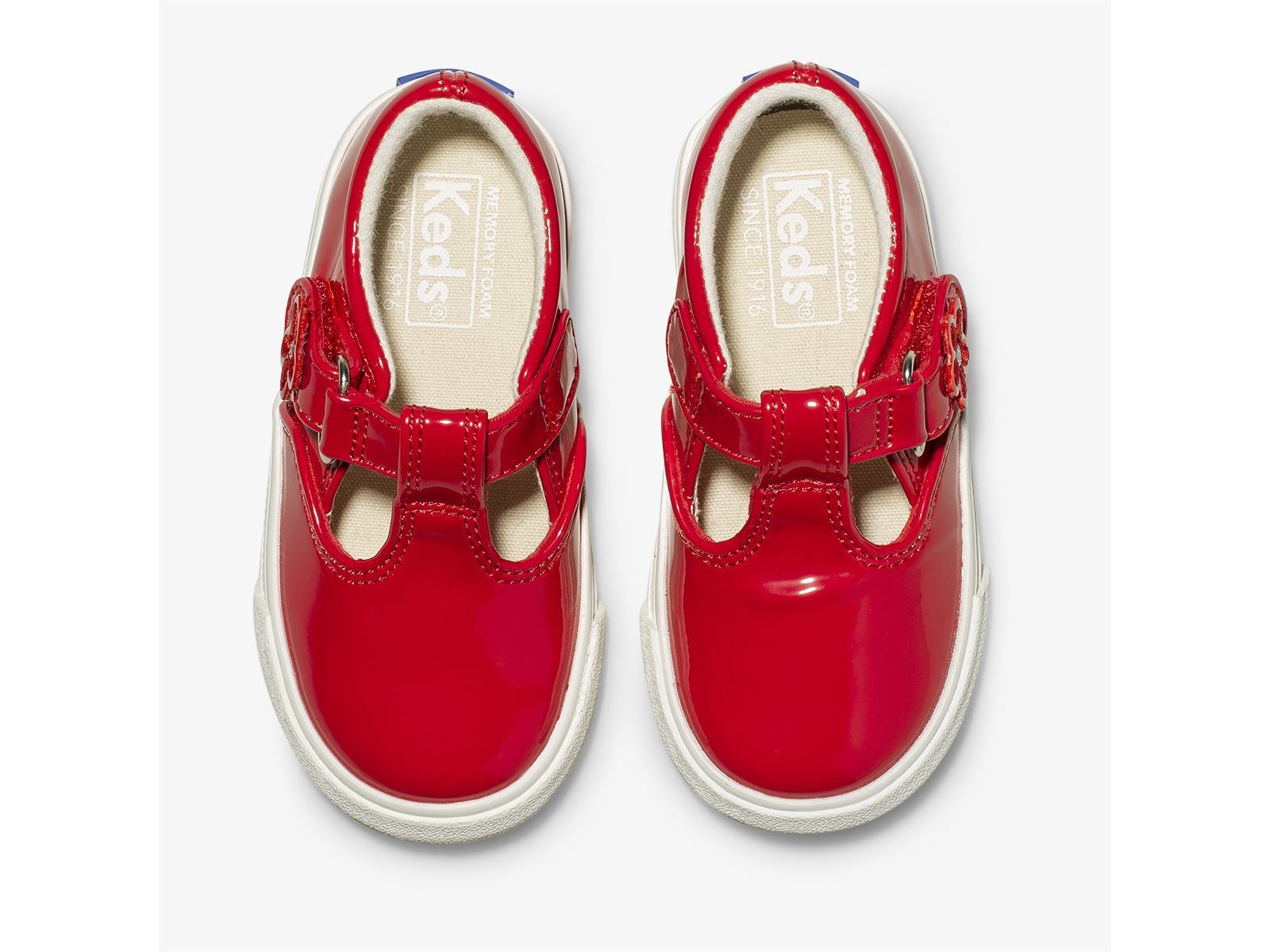 Keds Daphne Lack Sneaker Röda | 4281MVSTU