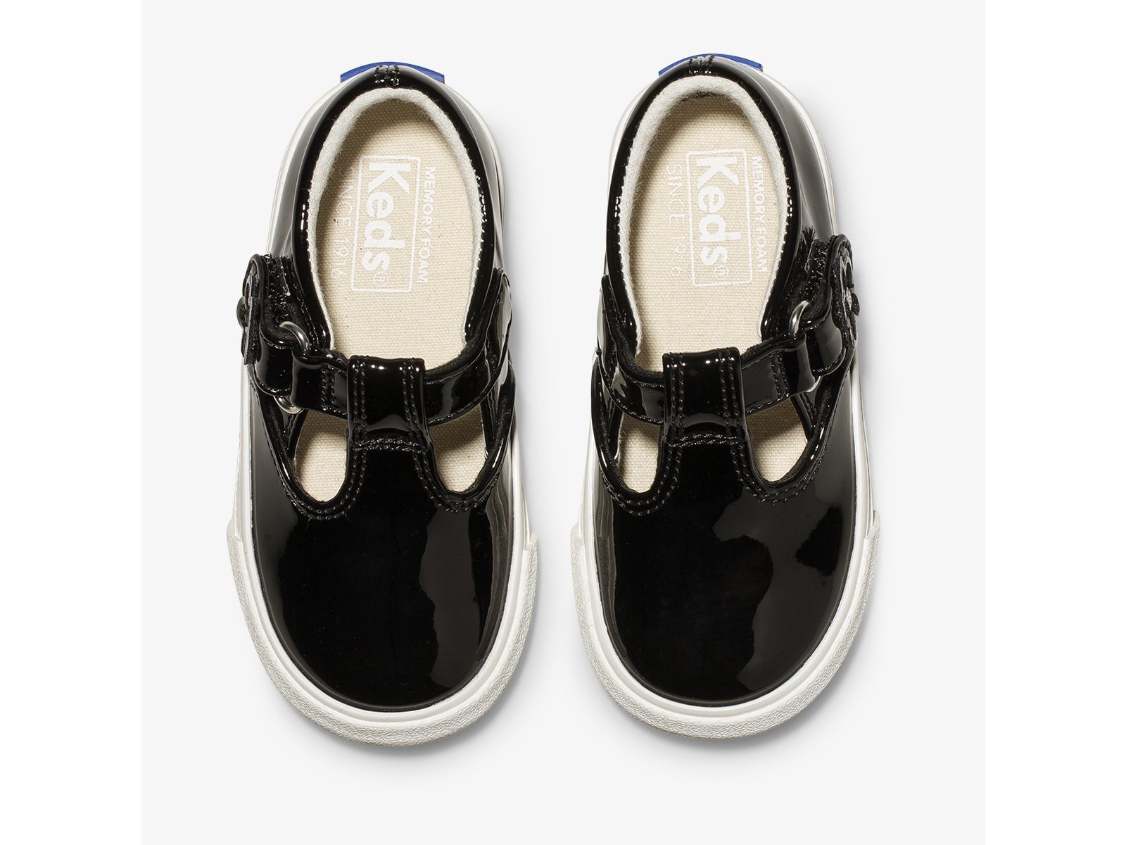 Keds Daphne Lack Sneaker Svarta | 4201HODJY