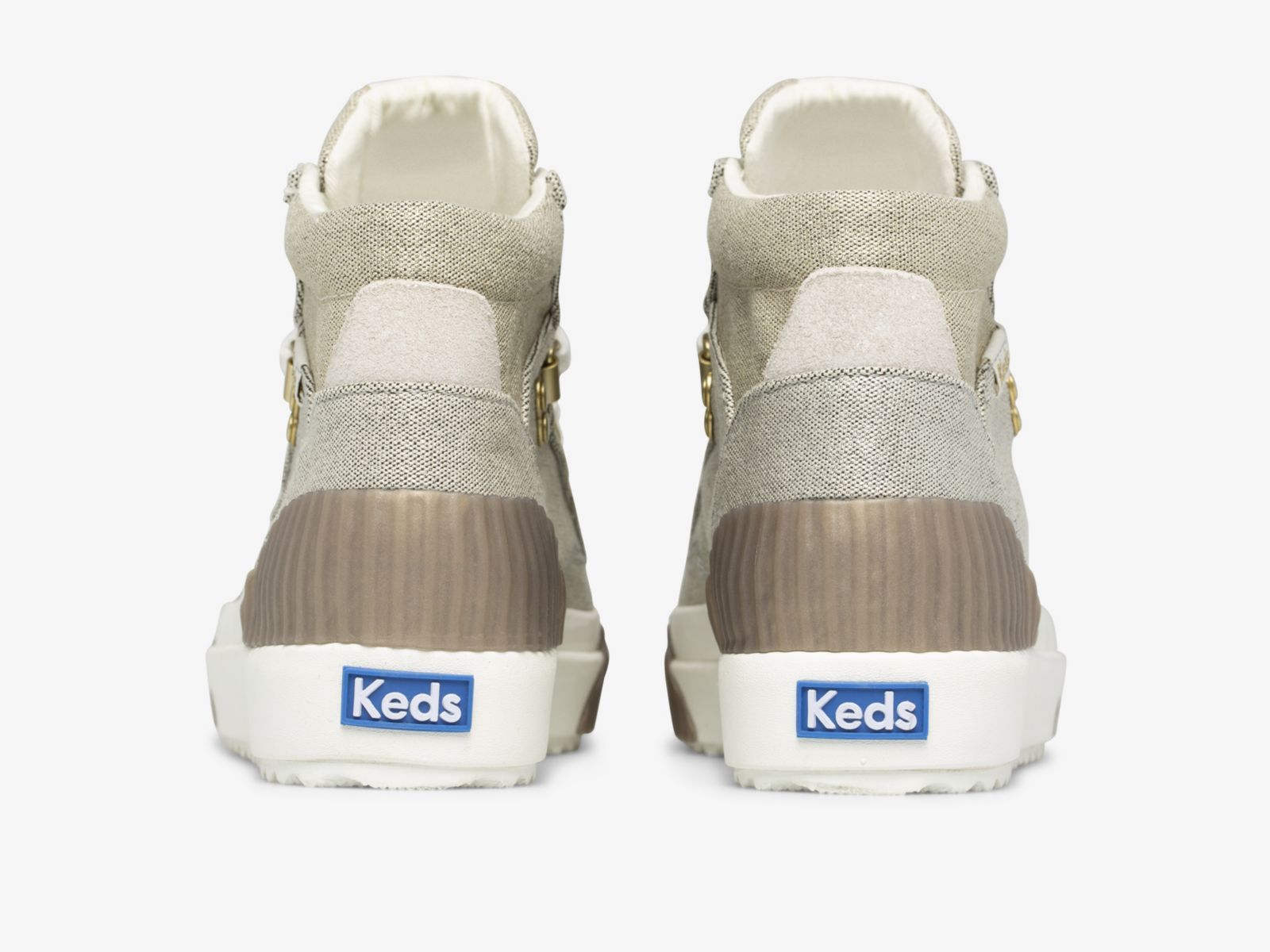 Keds Demi Trx Mid Metallic Canvas Metal Koppar | 5718JGSWX