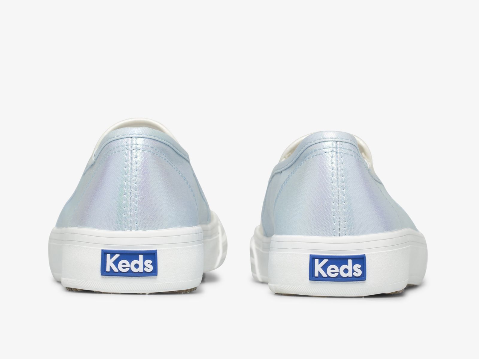 Keds Double Decker Iridescent Grädde Olika Färger | 8750ZIRYK