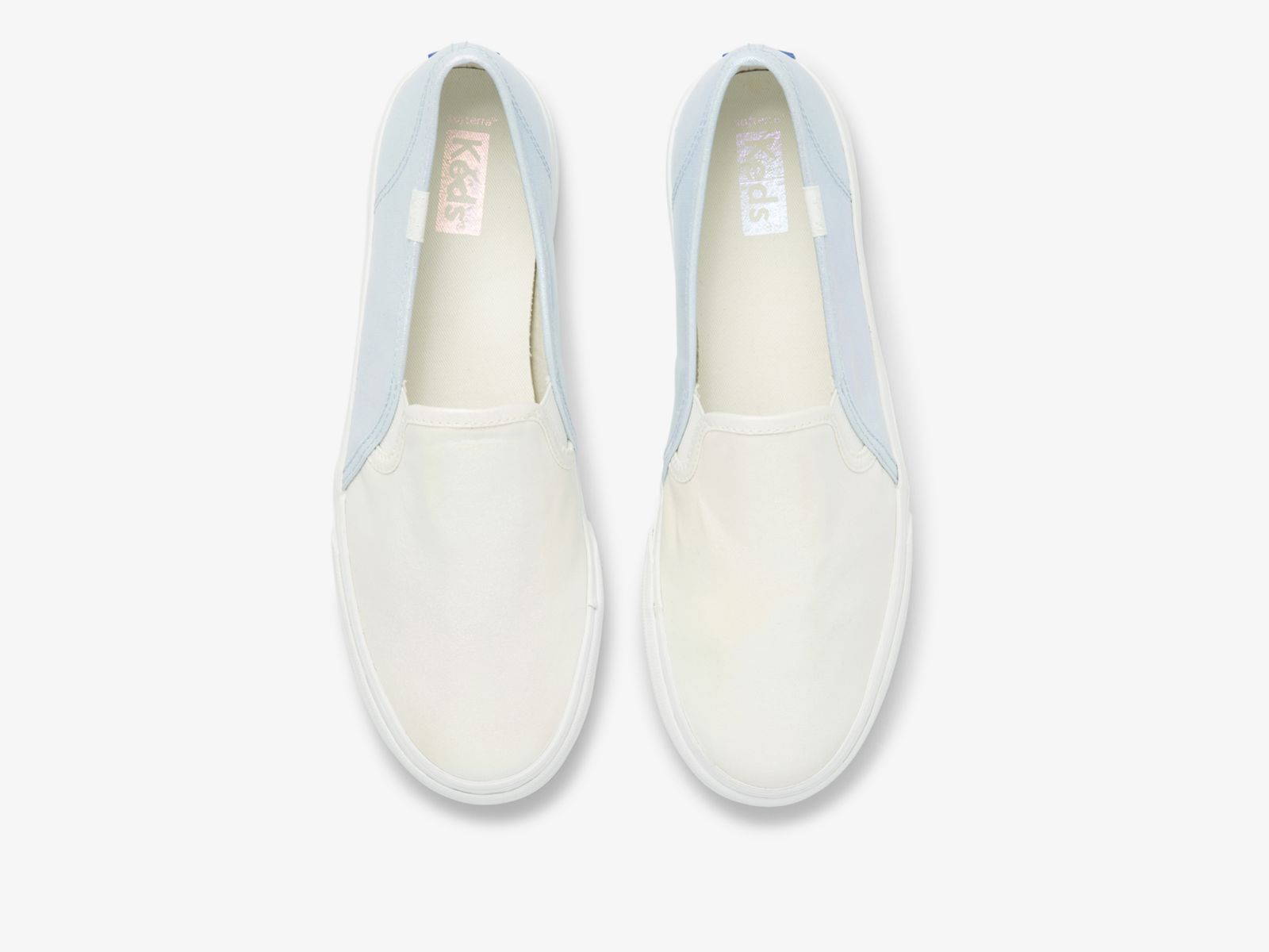 Keds Double Decker Iridescent Grädde Olika Färger | 8750ZIRYK