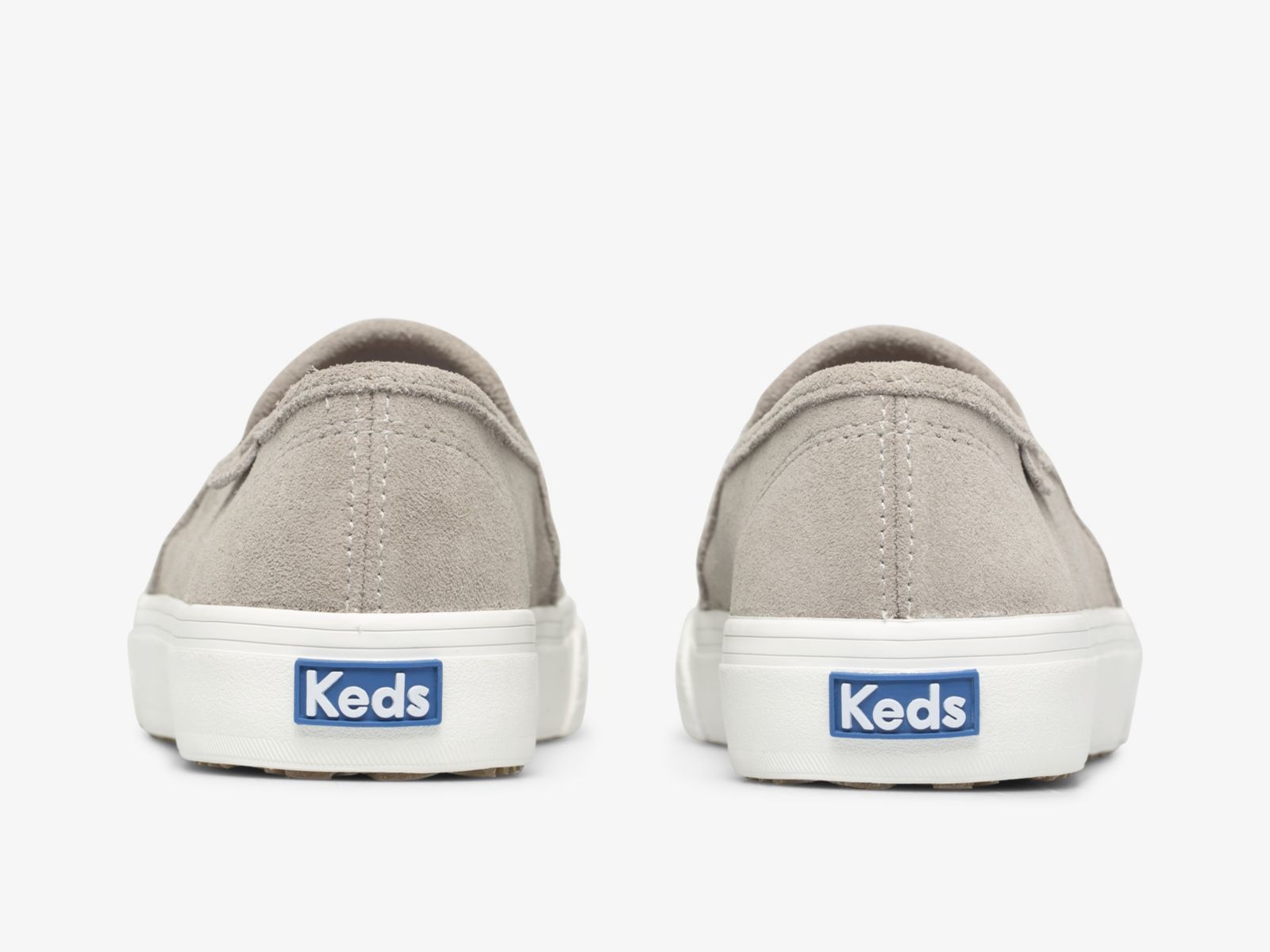 Keds Double Decker Perf Mocka Grå | 5726ERLUJ