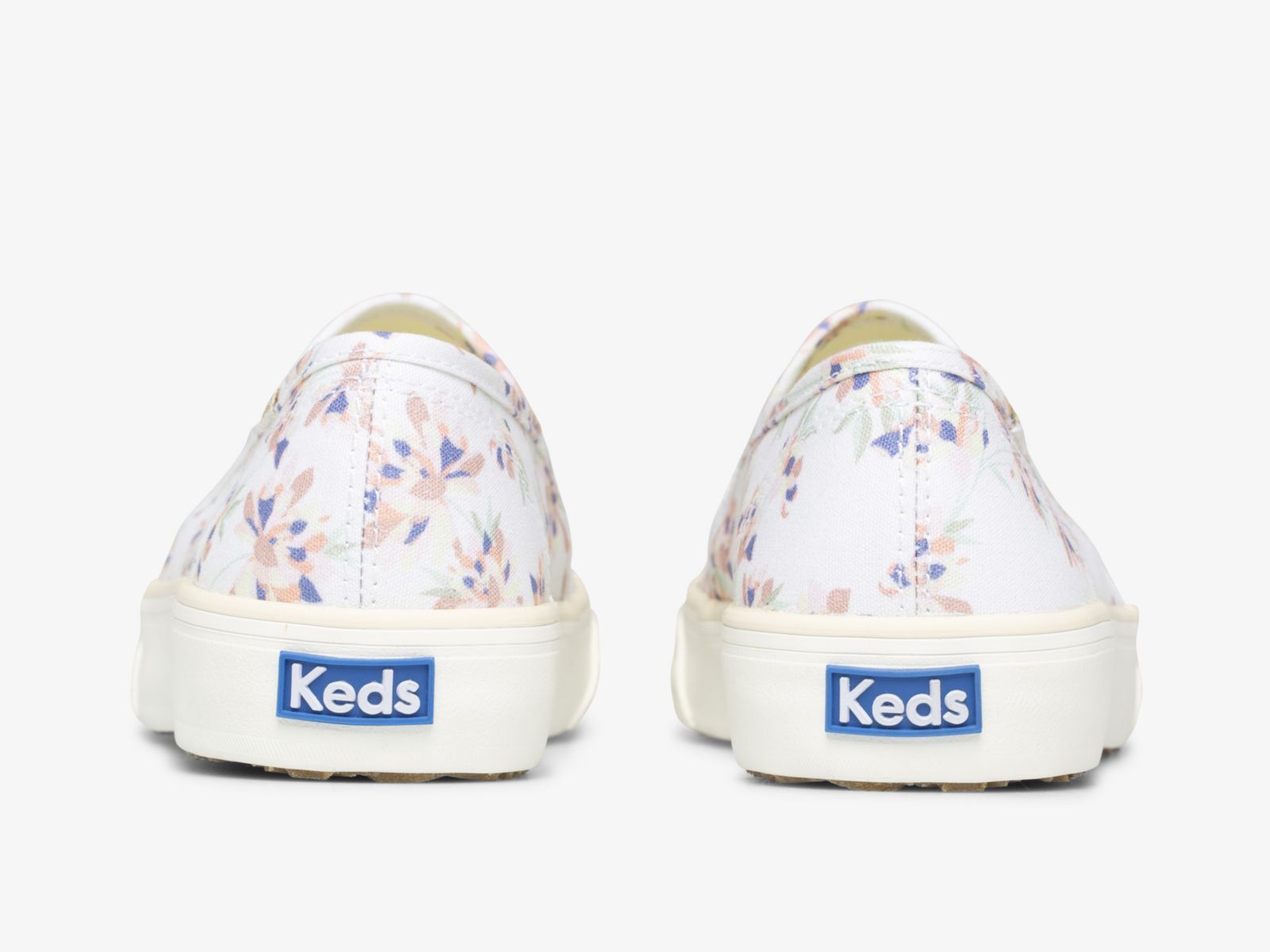 Keds Double Decker Spring Floral Grädde | 1685IQWPG