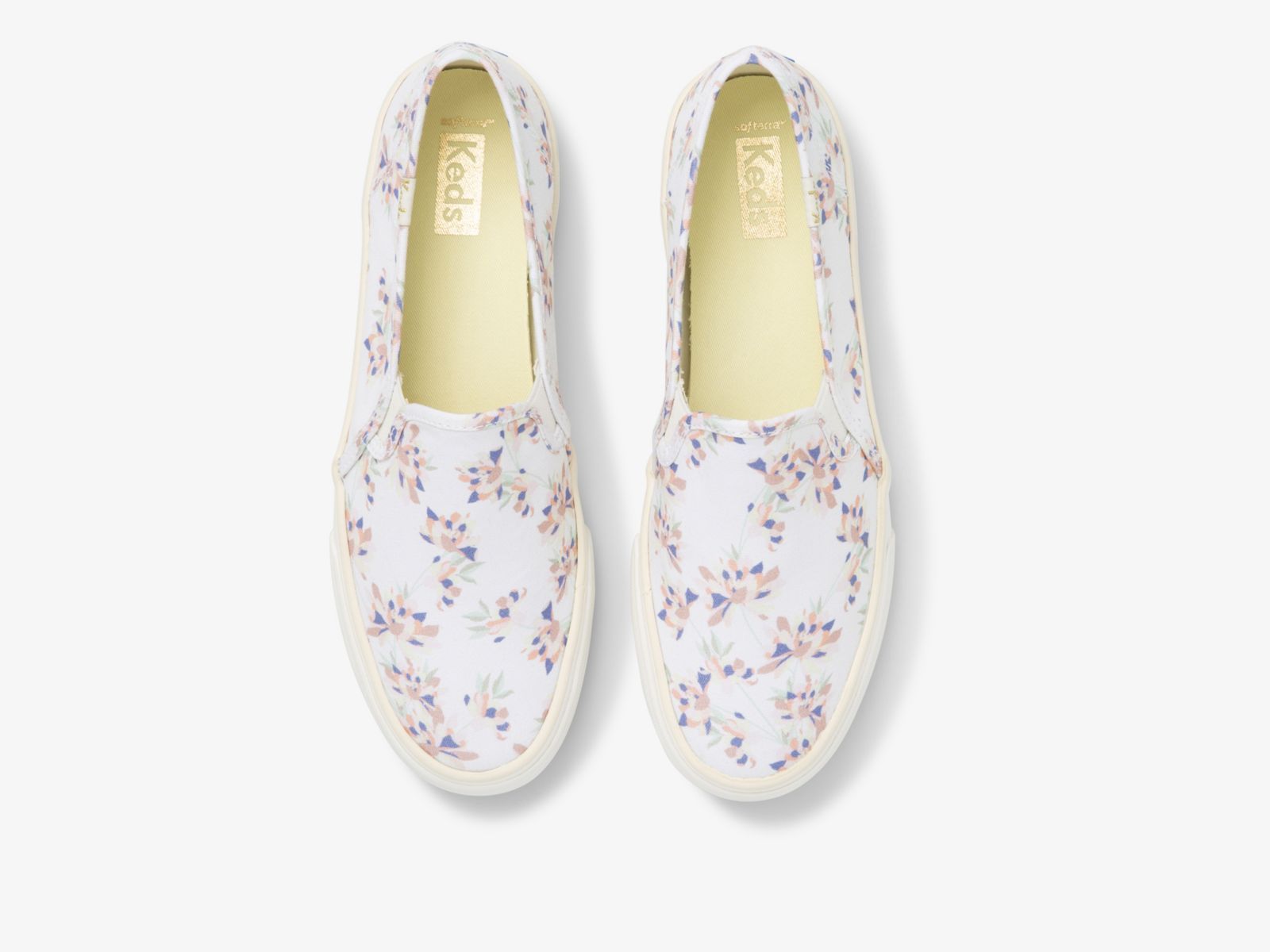 Keds Double Decker Spring Floral Grädde | 1685IQWPG