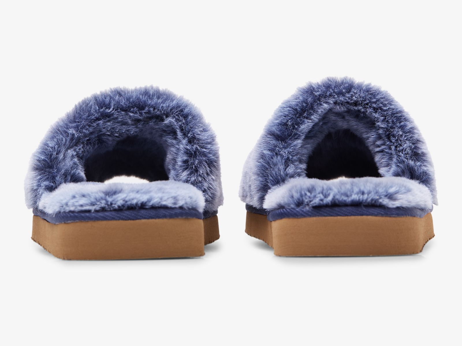 Keds Fuzzy Badtofflor Tofflor Blå | 5401AJHEV