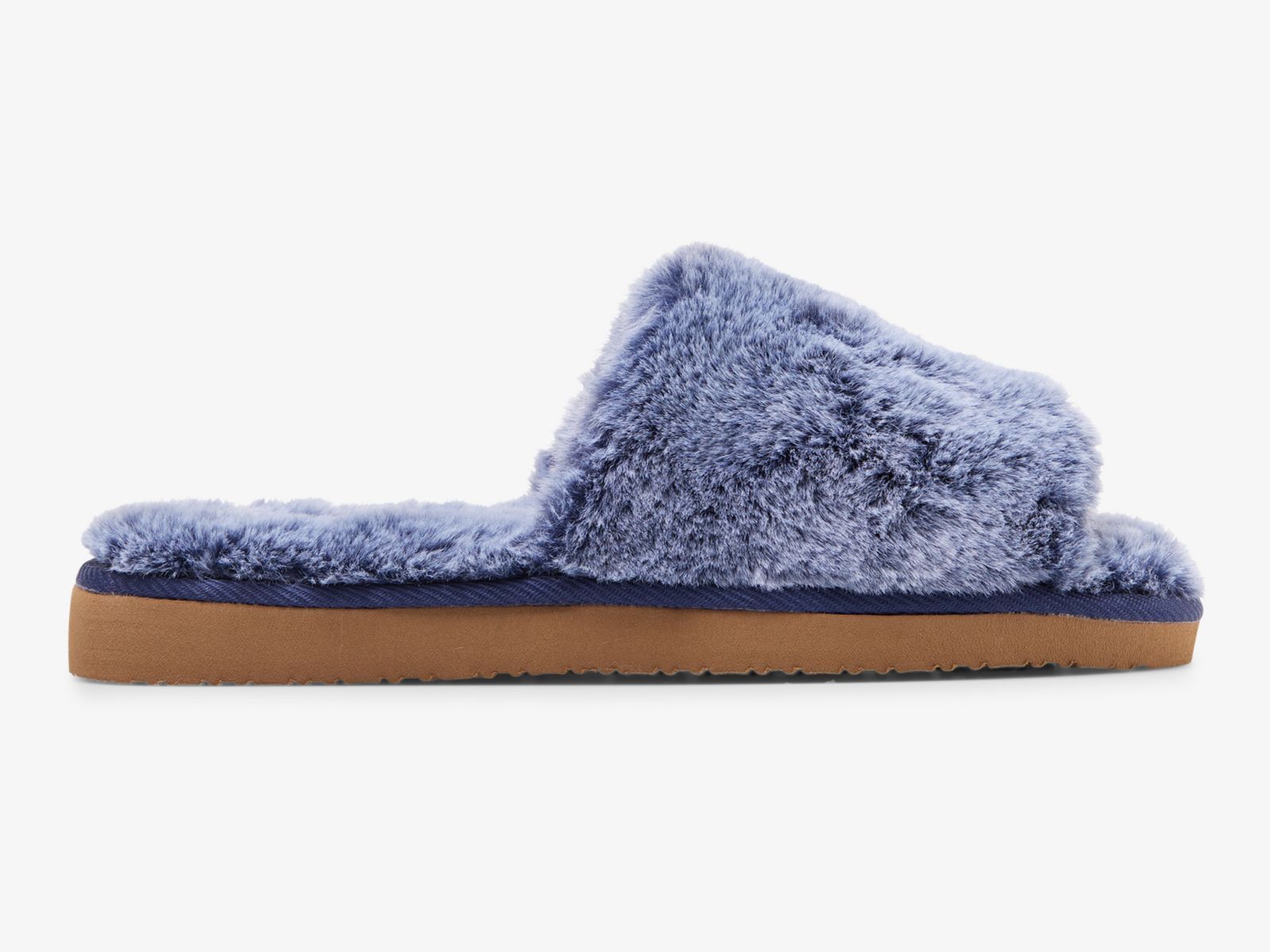 Keds Fuzzy Badtofflor Tofflor Blå | 5401AJHEV