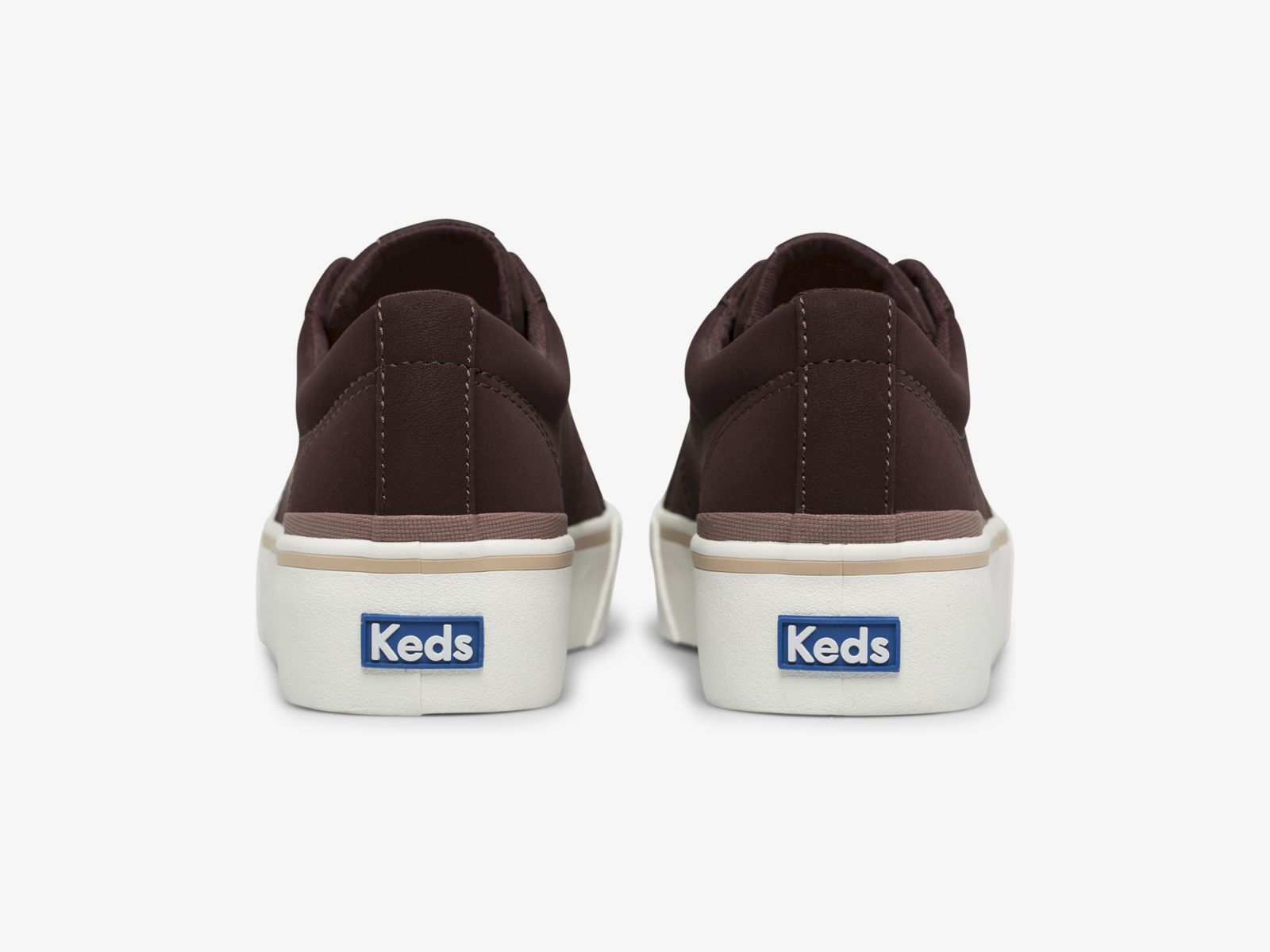 Keds Jump Kick Duo Veganska Soft Buck Vinröda | 8931BDWKA