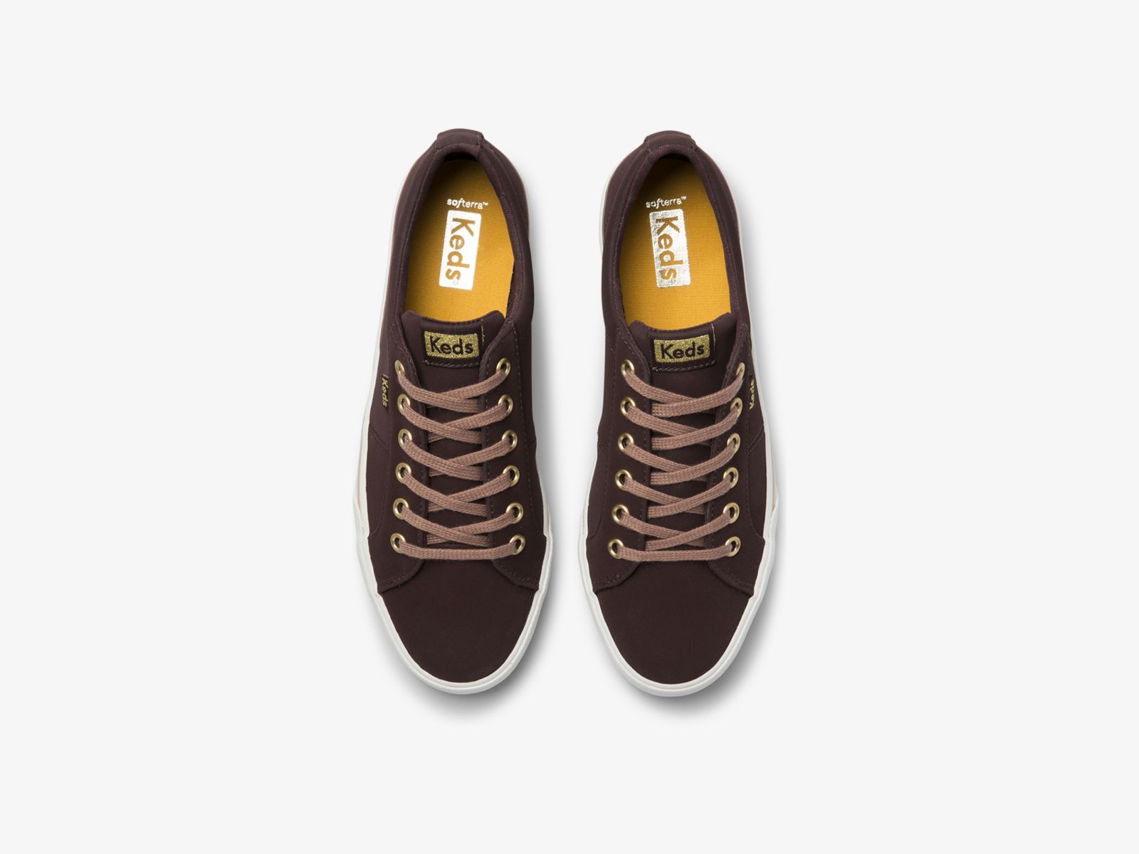 Keds Jump Kick Duo Veganska Soft Buck Vinröda | 8931BDWKA