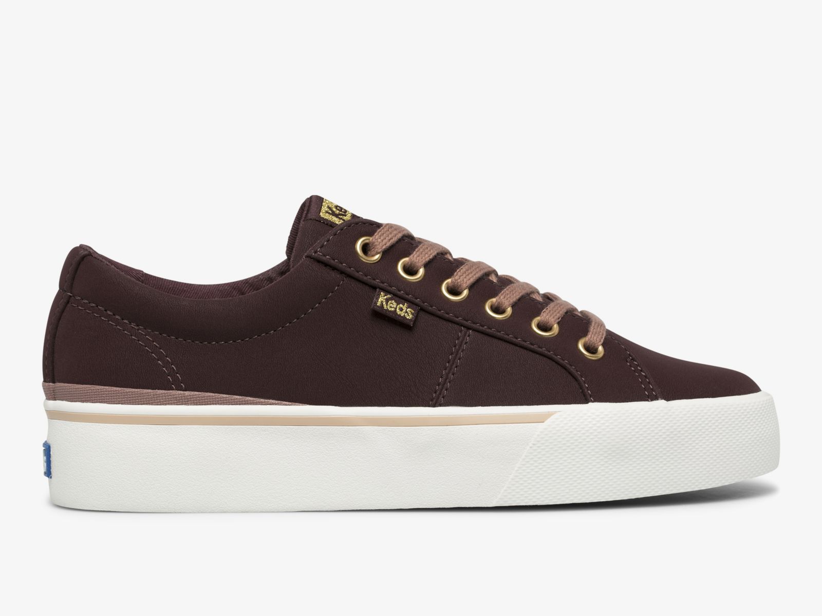 Keds Jump Kick Duo Veganska Soft Buck Vinröda | 8931BDWKA