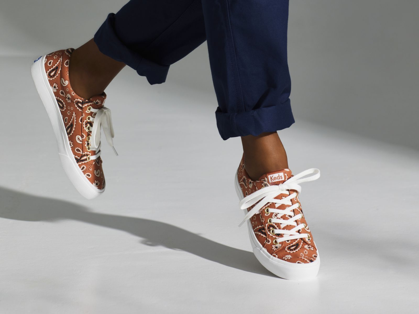 Keds Jump Kick Feat Organic Bandana Röda | 6732RYXLB