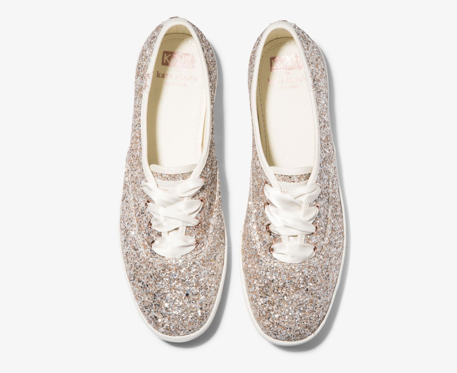 Keds Kate Spade New York Champion Glitter Rosa Guld Olika Färger | 5872UEMAX