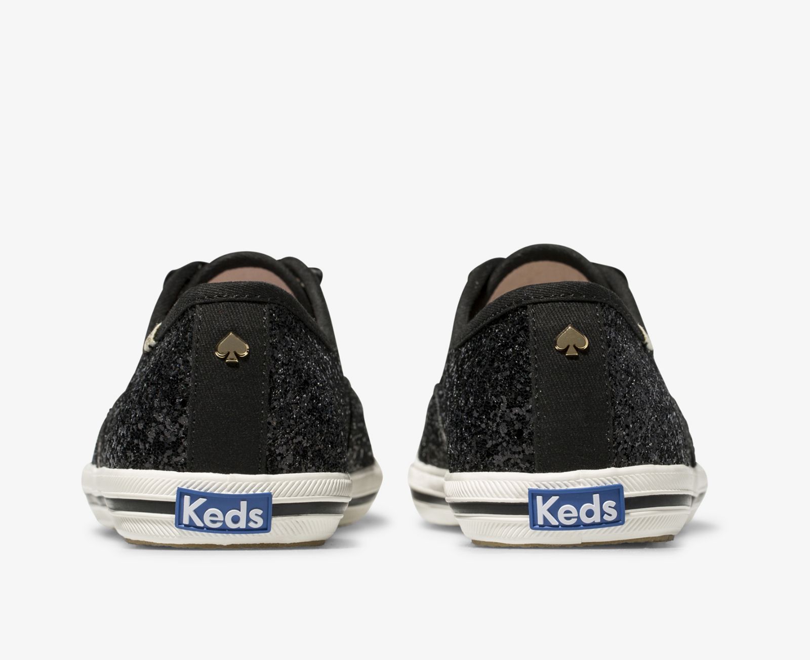 Keds Kate Spade New York Champion Glitter Svarta | 8254SYLMA