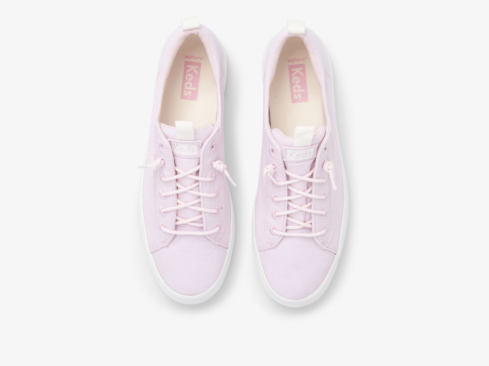 Keds Kickback Canvas Ljusrosa | 4789DXUBQ