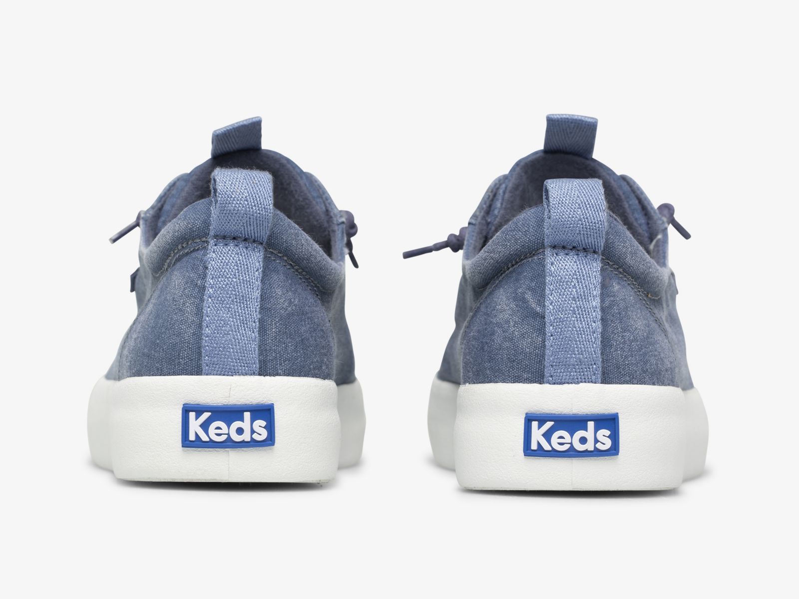 Keds Kickback Canvas Washable Marinblå | 7398AFPGX