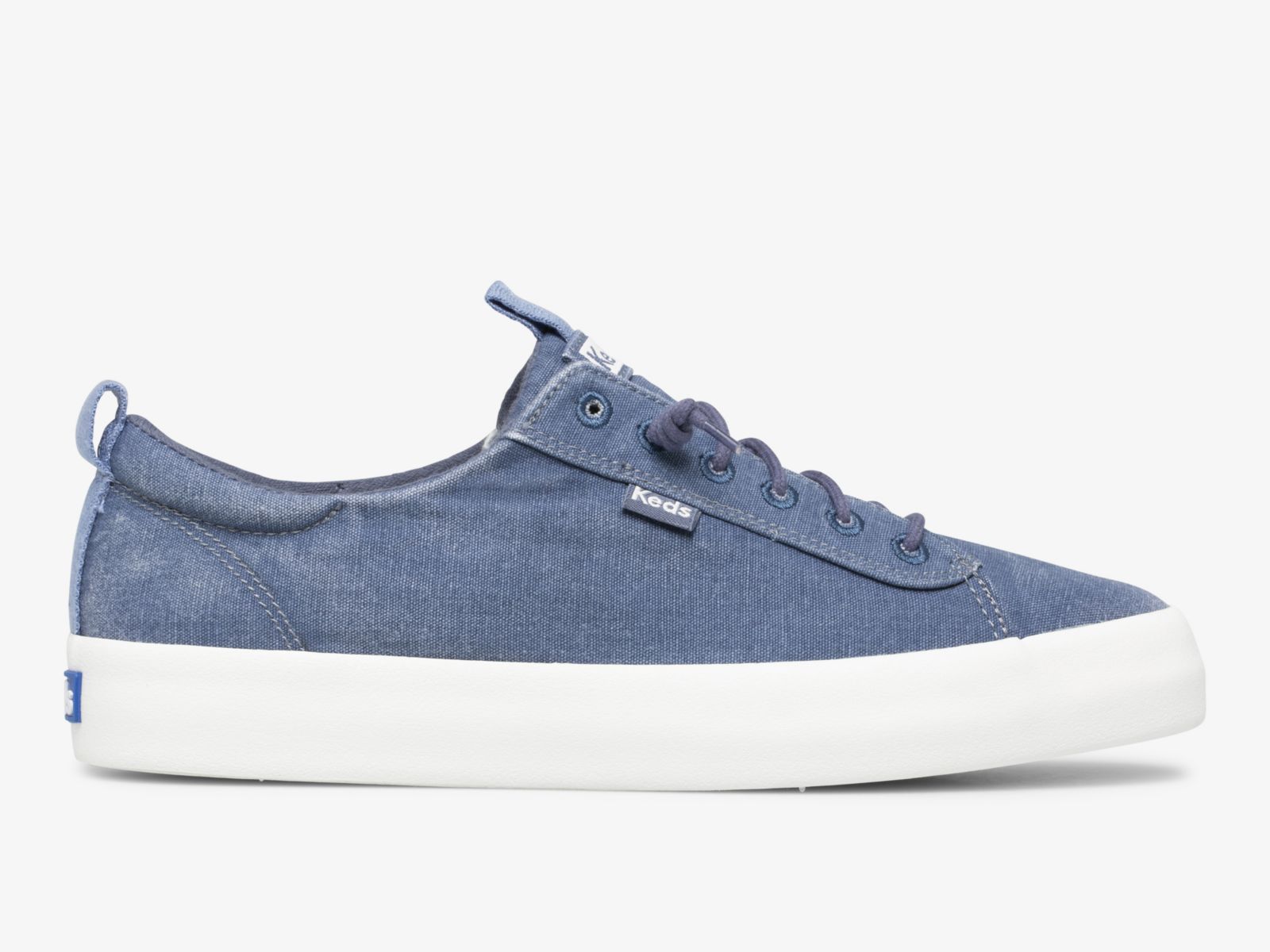 Keds Kickback Canvas Washable Marinblå | 7398AFPGX