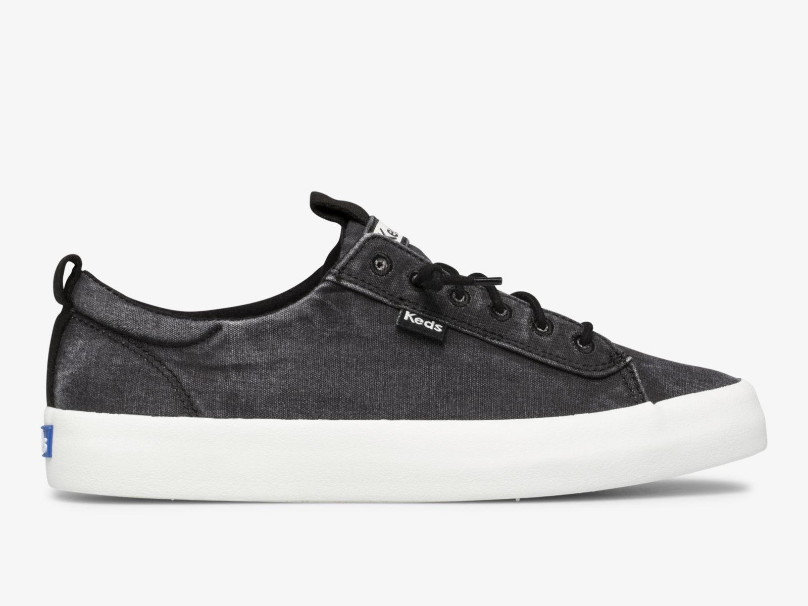 Keds Kickback Canvas Washable Svarta | 6734QWBDZ