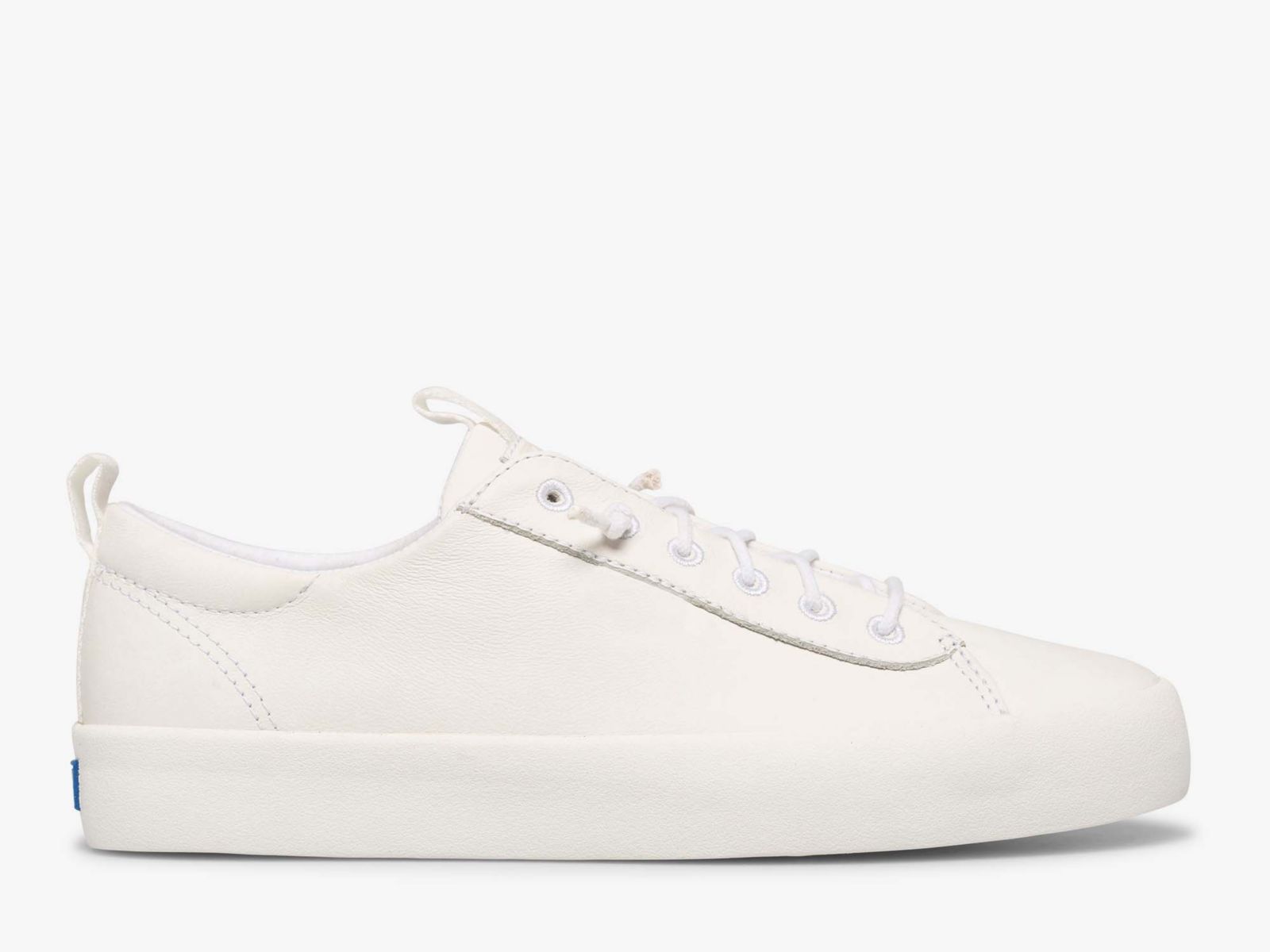 Keds Kickback Läder Vita | 0523HYBTJ